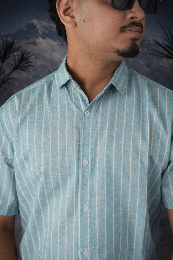LINEN BLUE